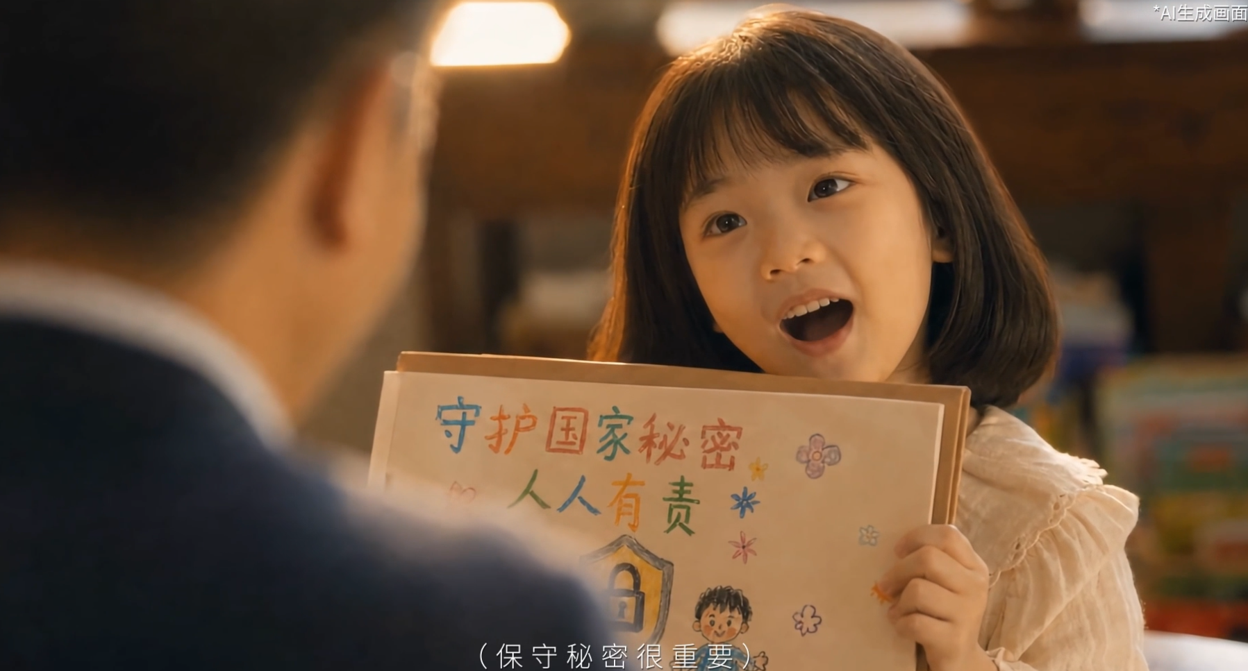 保密公益宣传片《门》